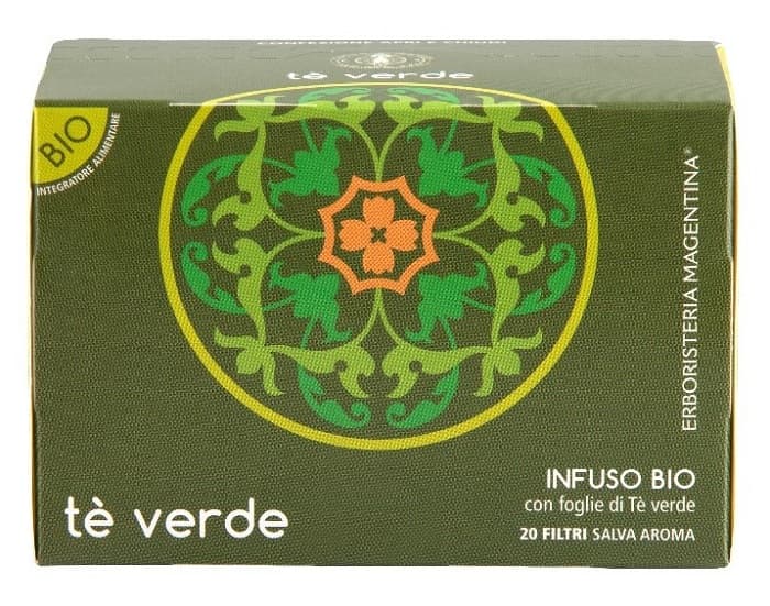 Te' verde infusobio 20 filtri 30 g