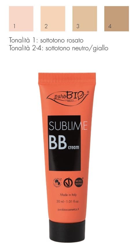 Purobio bb cream sublime 03 30 ml