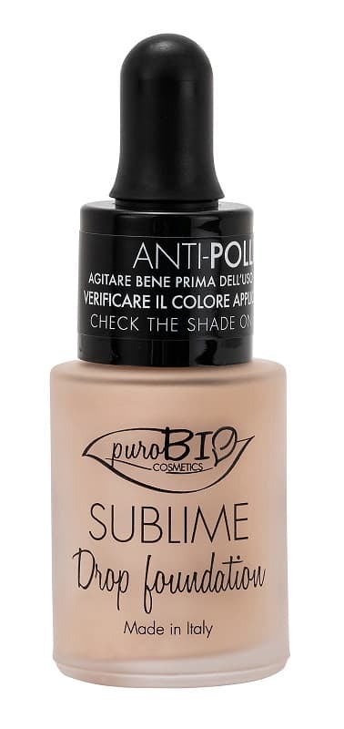 Purobio Cosmetics Sublime Drop Foundation 0 15 Ml