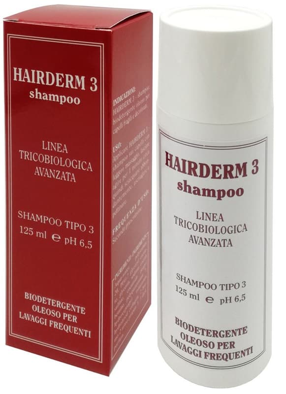 HAIRDERM SHAMPOO 3 LAVAGGI FREQUENTI 125 ML