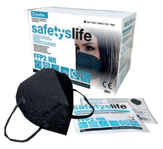 MASCH.FFP2 AD SAFETYSLIFE COL.NE