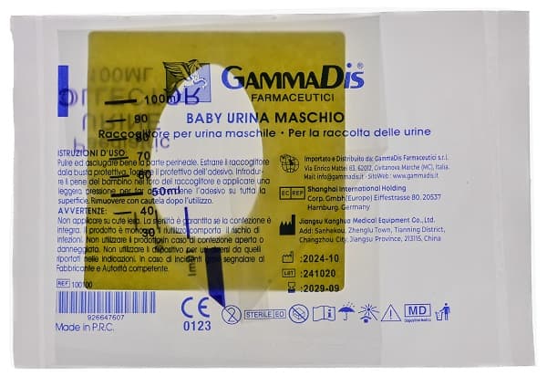 Contenitore Urina Baby Maschio Gammadis