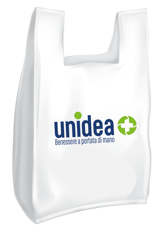 Unidea shopper bio 30+9+9x60 500 pezzi