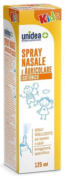 Acqua di mare isotonica spray unidea 125 ml