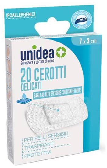 Cerotto unidea misura grande 7 x 3 cm tessuto non tessuto 20pezzi