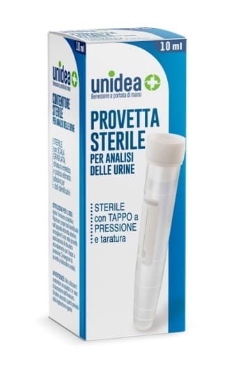 Unidea provetta sterile per analisi urine 10 ml