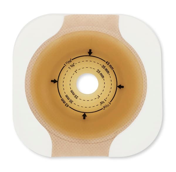 Placca conform 2 formaflex con adesivo barriera protettiva aspessore differenziato rilievi circolari film di supporto anelastico flangia flottante 45 mm 5 pezzi