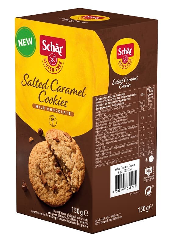 Schar salted caramel cookies
