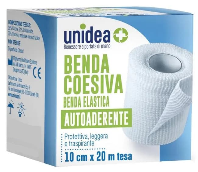 Benda coesiva unidea cm 10x20 m 1 pezzo