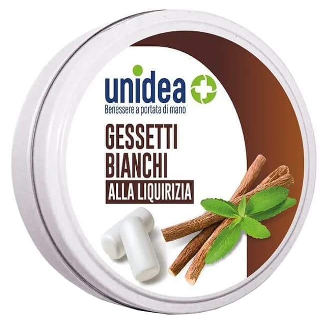 Unidea caramelle gessetti liquirizia 40g