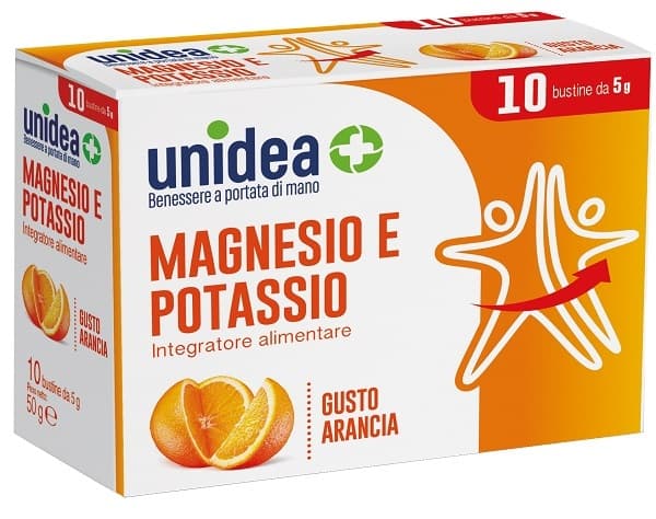 Unidea magnesio potassio 10 bustine