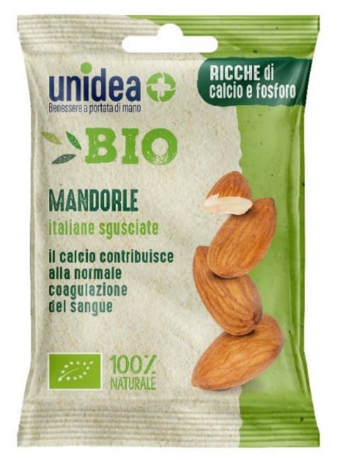 Unidea mandorle sgusciate bio 30 g