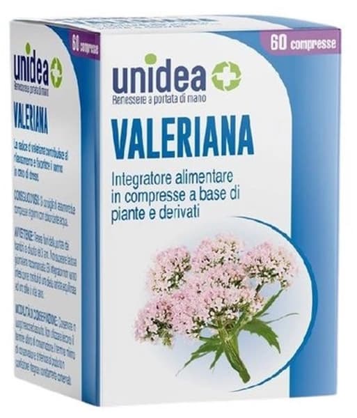 Unidea valeriana 45mg 60 compresse