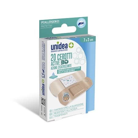 Cerotto unidea cicatrizzante medio 7x2 20 pezzi