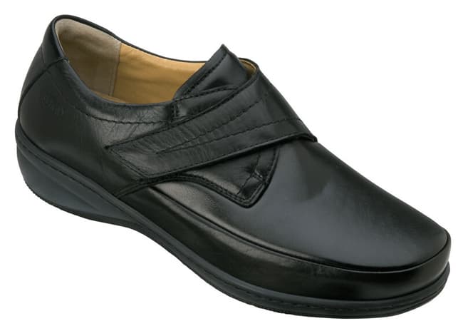 Scarpa Donna Catherine Pelle Bioprint Soletta Rimovibile Nera 38