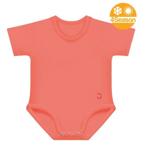 J Bimbi 4Season Stripes - Body Neonato 0-36 Mesi Corallo