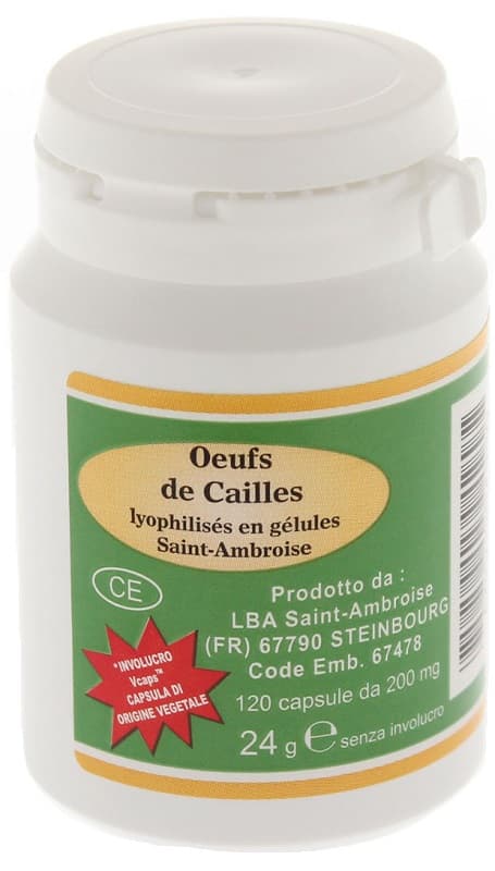 Uova coturnix 120 capsule