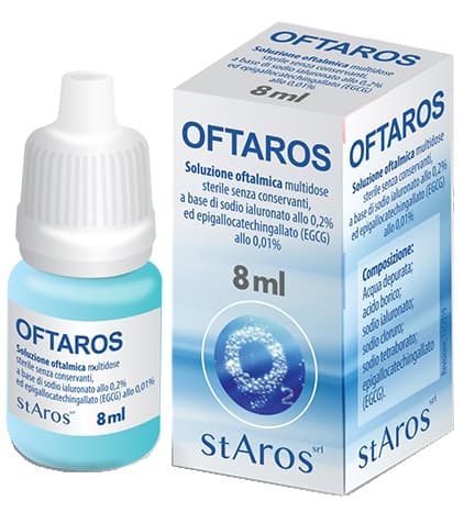 Oftaros soluzione oftalmica 8 ml