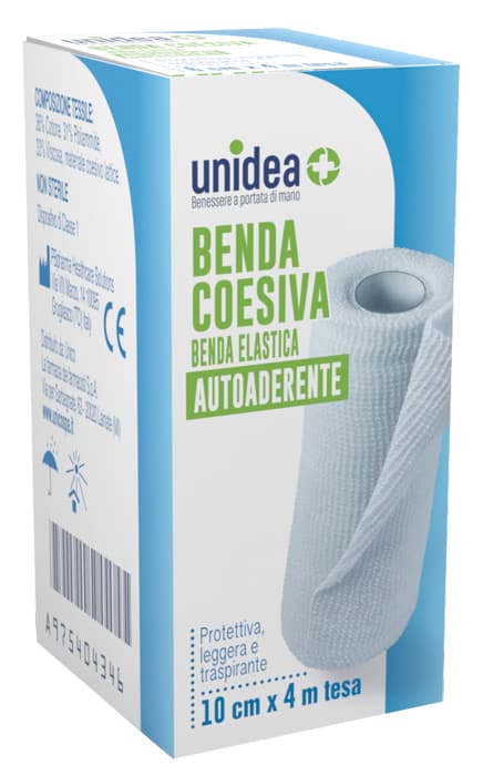 Benda coesiva unidea cm 10 x 4 m