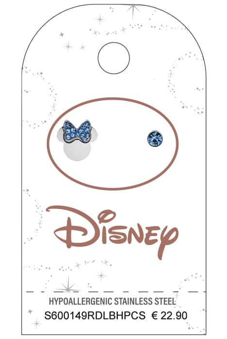 DISNEY ORECCHINO MINNIE BLU