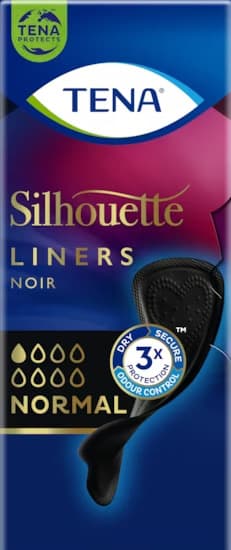 Tena silhouette noir normal26p