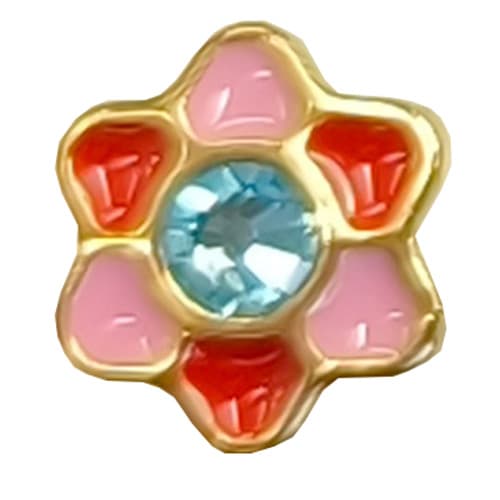 Ink1230 C Foralobi Flower Aqua Stainless Steel