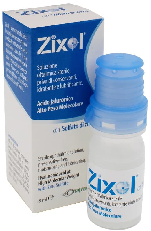Zixol pluridose 8ml flaconcino sterile