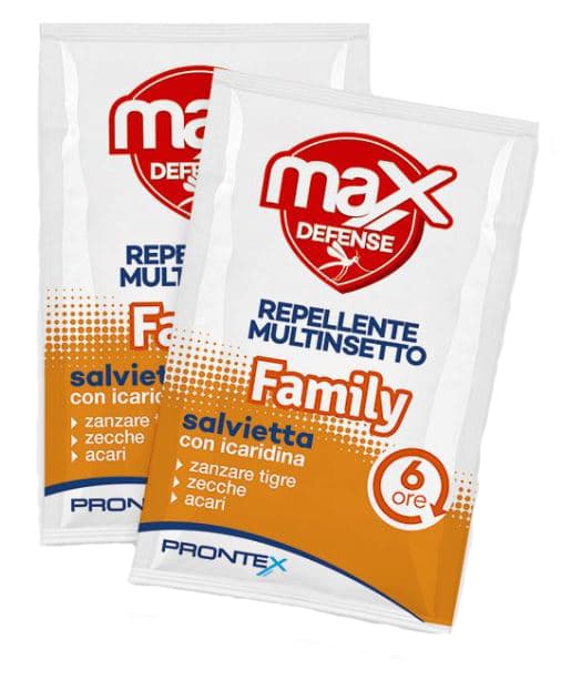 Prontex max defense salvettine family 12 pezzi