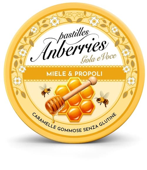 Anberries miele&propoli caramelle gommose 50 g