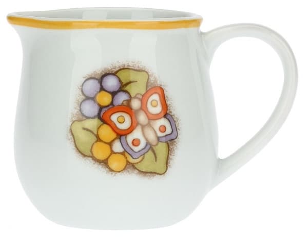 LATTIERA FIORI E FARFALLE