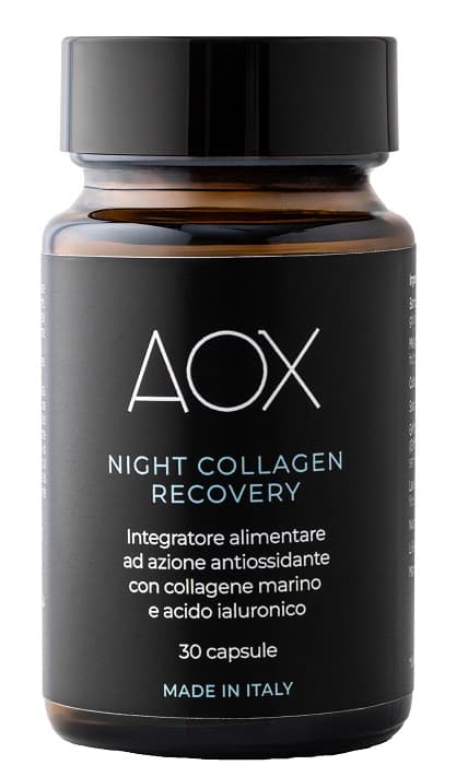 Aox Night Collagen Recovery 30 Capsule