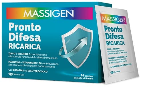 Massigen Pronto Difesa Ricarica 14 Bustine Da 5 G