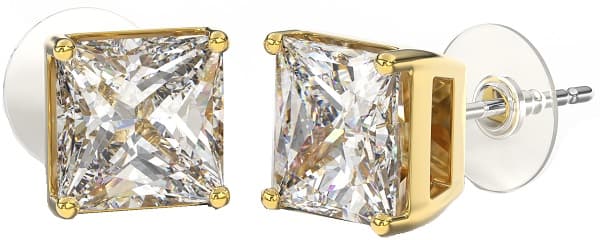 Bjt381 Orecchino Queen Margaret 8 Mm Gold Plated