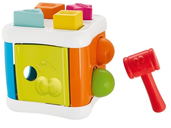 Chicco Gioco 2 In 1 Cubo Incastra & Martella 2022