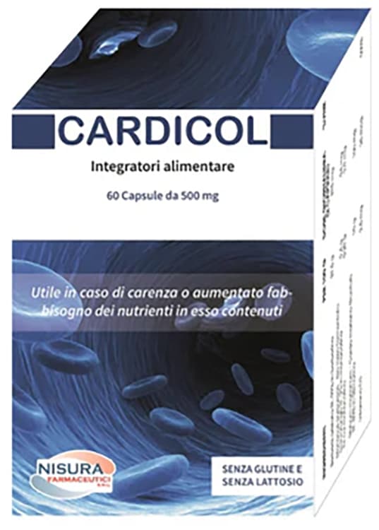 Cardicol 60 capsule da 500 mg