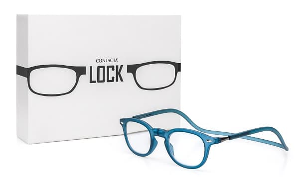 Contacta Lock - Occhiale Per Presbiopia Blu +2,50, 1 Paio
