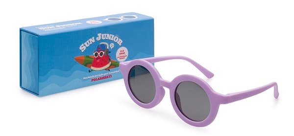 Contacta Sun Junior Lilla 2 5 Anni Occhiale Da Sole Polarizzato Per Bambini
