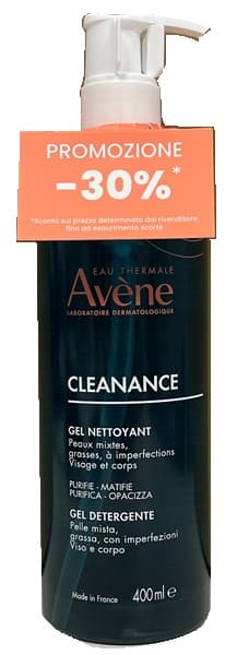 Avene Cleanance Gel Detergente 400 Ml Prezzo Speciale