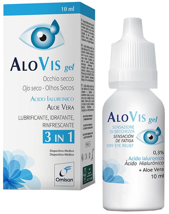 Alovis gel gocce oculari 10 ml - omisan farmaceutici srl