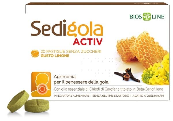 Sedigola Apix Activ Limone 20 Pastiglie Da 1,5 G