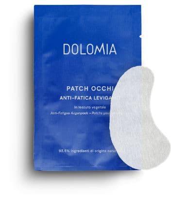 Dolomia skincare patch occhi monodose anti-fatica leviganti