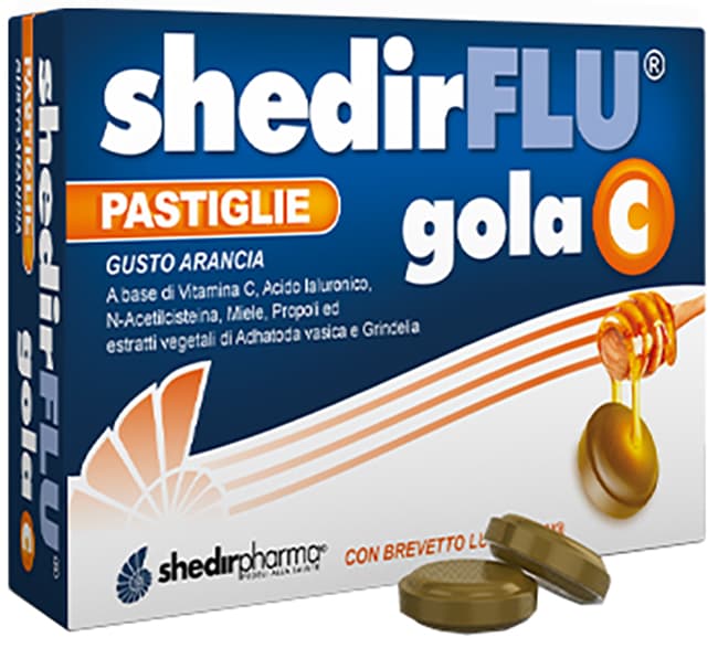 Shedirflu gola c arancia 48 pastiglie
