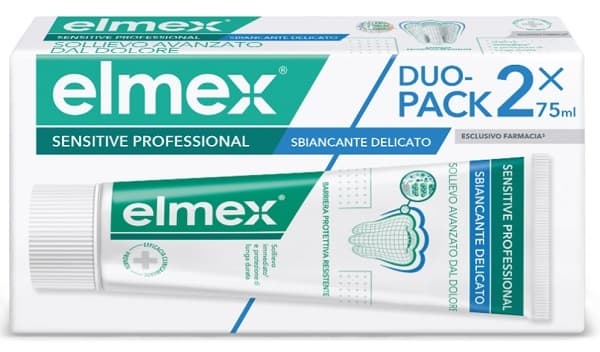 ELMEX SEN PROF WHITE DUO 2X75ML