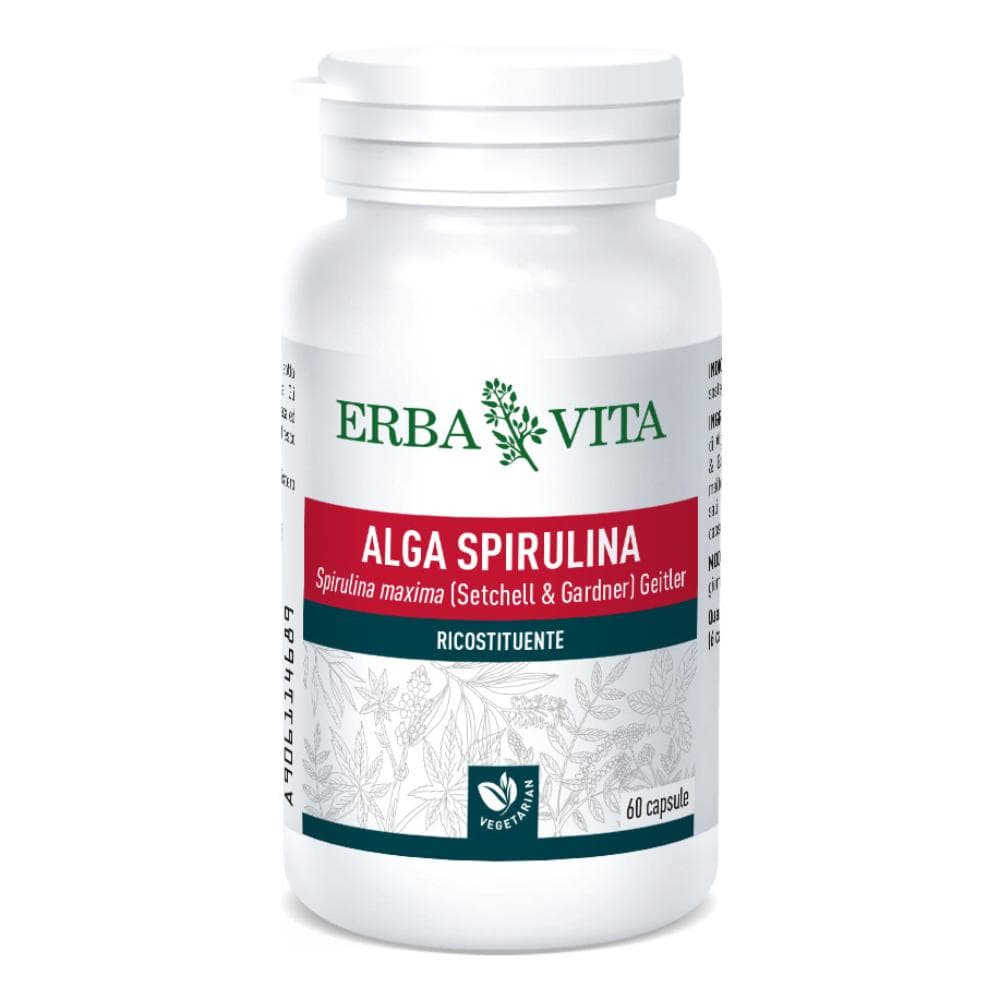 Alga Spirulina 60 Capsule 450 Mg