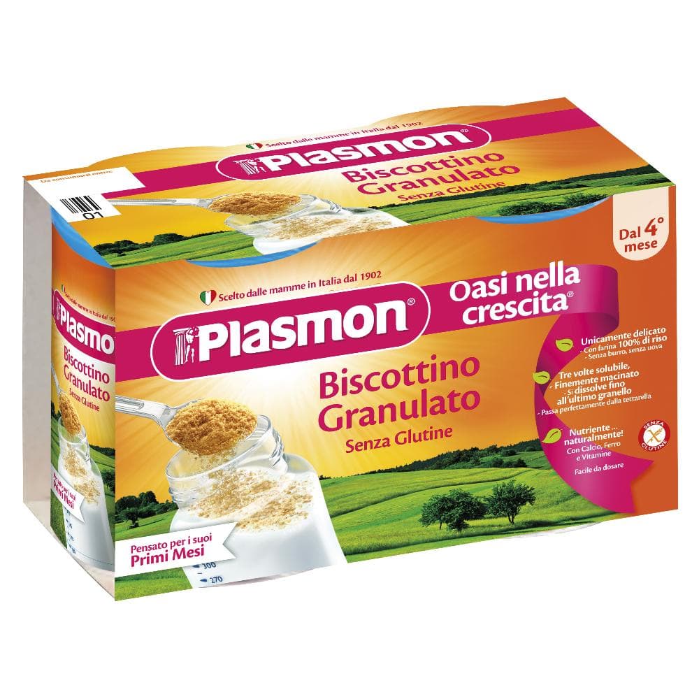 PLASMON BISC GRAN S/GLU 2X374G