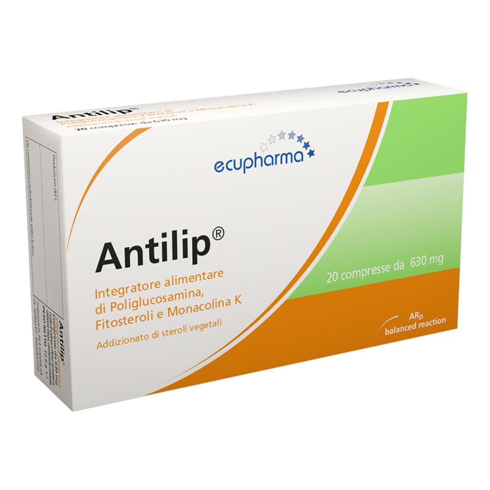 Antilip 20 compresse - cor.con. international