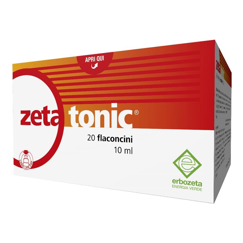 Erbozeta spa zeta tonic 20 flaconcini