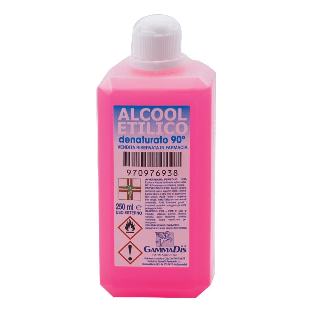 Alcool etilico denaturato 90% 250 ml