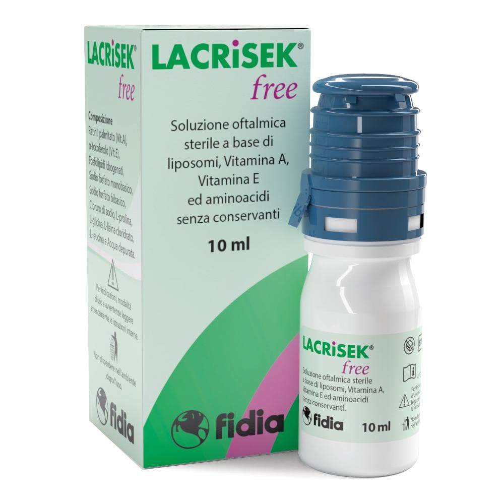 Lacrisek free sol oft s/co10 ml - bioos italia srl
