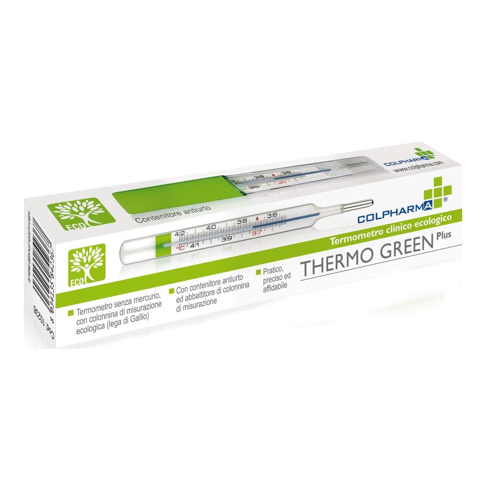 Colpharma thermo green plus termometro
